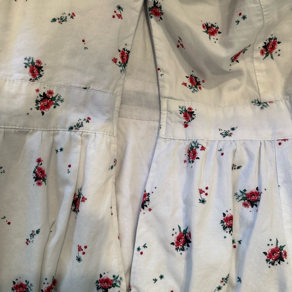 eShakti Floral Midi Long Sleeve Dress - Picture 9 of 9